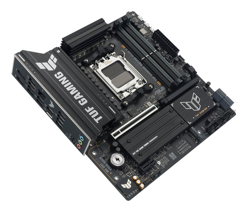 ASUS TUF Gaming B850M-PLUS II PCIe 5.0 M.2 slot layout
