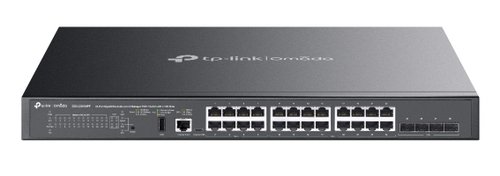 TP-Link (SG5428XMPP), L3, Gigabit PoE Managed Switch