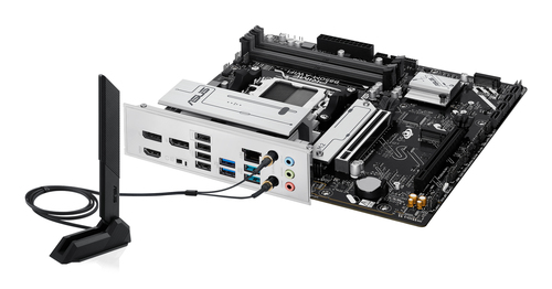 ASUS PRIME B850M-A WIFI, AMD, Socket AM5 DDR5-SDRAM 256 GB micro ATX Motherboard