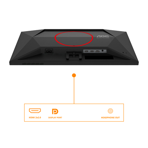 AOC G4 (25G4SRE) 62.2 cm (24.5"), 1920 x 1080 pixels, Full HD, LED Monitor