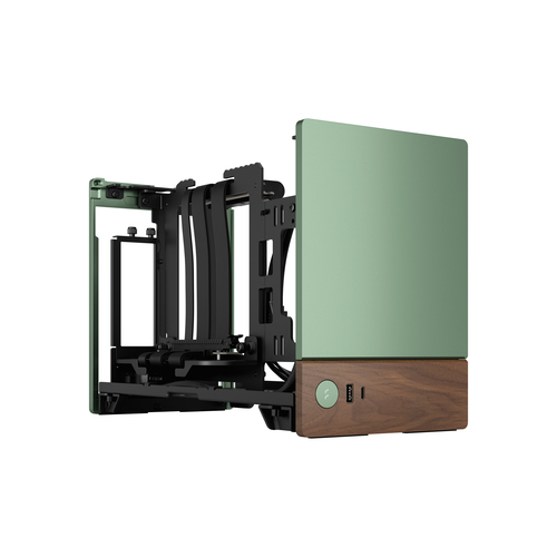 Fractal Design Terra, (SFF), Aluminium, Walnut, Mini-ITX Case