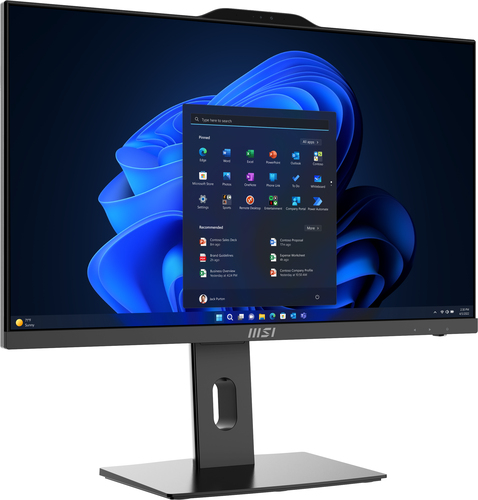 MSI Pro AP242P, Core i3 60.5 cm (23.8"), Full HD, Intel® Core™ i3, 3.5 GHz