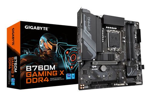 GIGABYTE B760M GAMING X , Support LGA 1700, 128GB, DDR4 Micro ATX Motherboard
