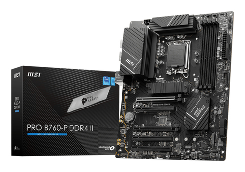 MSI PRO B760-P DDR4 II ATX LGA1700 Motherboard