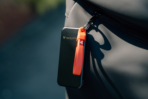 Verbatim Pocket 2TB SSD, USB-C 1000MB/s, USB 3.2 Gen 2, Portable Black/Red