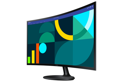 Samsung 27" S36GD FHD Curved Monitor, 1920 x 1080 pixels, LED