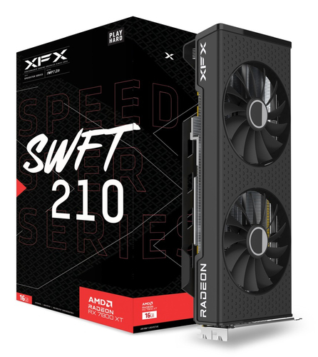 XFX Speedster SWFT 210 Radeon™ RX 7800 XT Core 16GB GDDR6 PCIe 4.0 Graphics Card