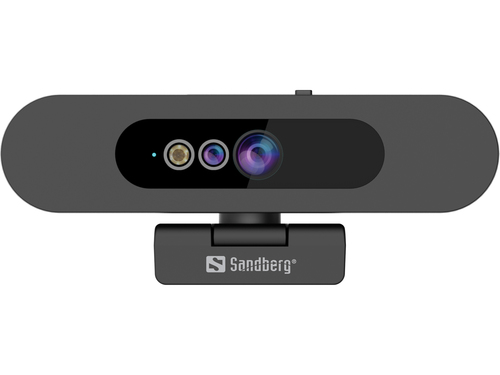Sandberg Face-ID Webcam 2, 2 MP, 1920 x 1080 pixels, Full HD,30 fps,80° Wide,USB