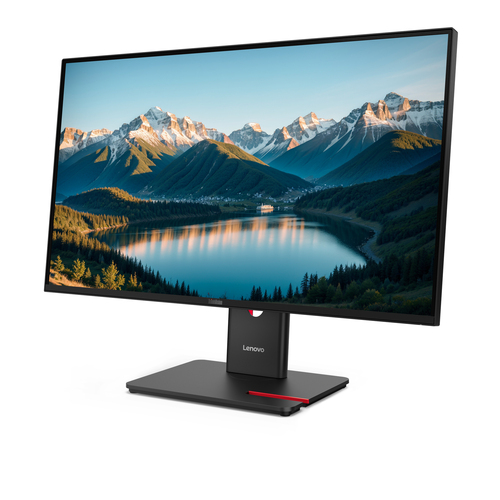 Lenovo ThinkVision T27Q-40, (27"), 2560 x 1440 pixels, Wide Quad HD, LED Monitor