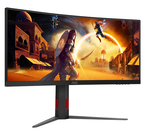 AOC G4 (CU34G4Z), 86.4 cm (34"), 3440 x 1440 pixels, Wide Quad HD, LED Monitor
