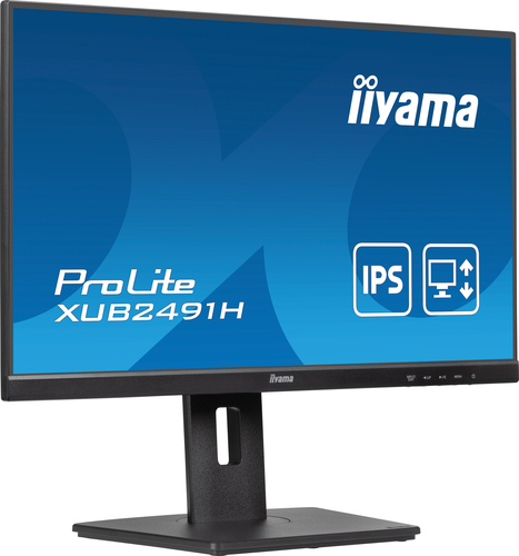 iiyama ProLite IPS, 60.5 cm (23.8"), 1920 x 1080 pixels, Full HD LED Monitor