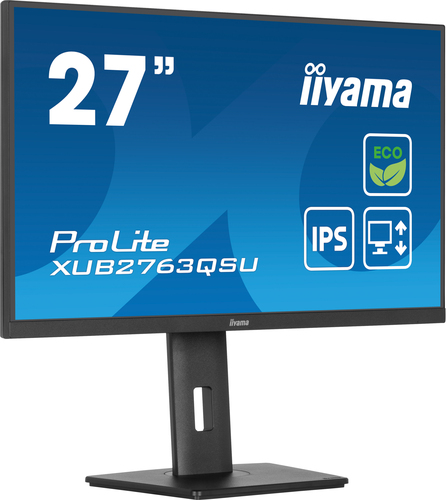 iiyama ProLite, IPS QHD, 68.6 cm (27"), 2560 x 1440 pixels, LED Monitor