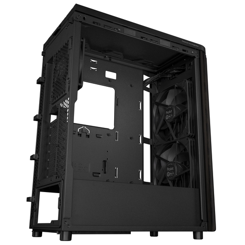 ASUS ProArt PA401 Wood METAL PWM, Black, ATX, Tower PC Case