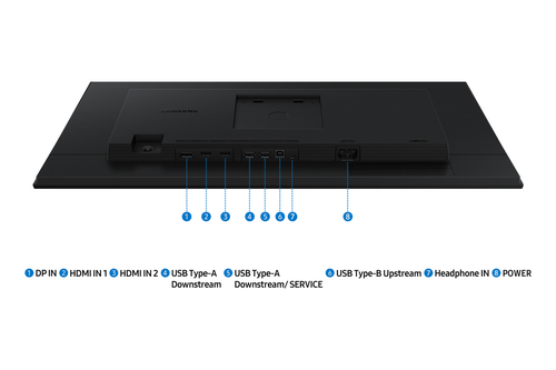 Samsung 27" S40GD Full HD Monitor, 1920 x 1080 pixels, LCD, 5 ms, Black