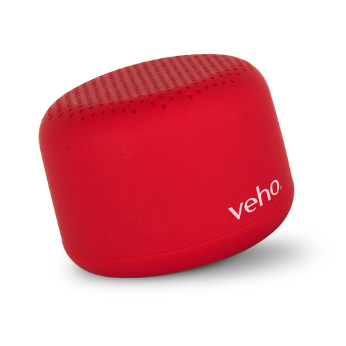 Veho M3, Wireless, Red Speaker