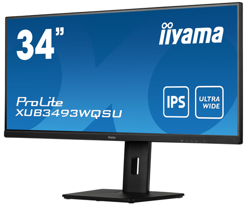 iiyama ProLite IPS, (34"), 3440 x 1440 pixels, UltraWide Quad HD, LED Monitor