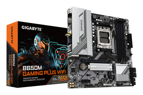 Gigabyte B650M GAMING PLUS WIFI Micro ATX AM5 Motherboard