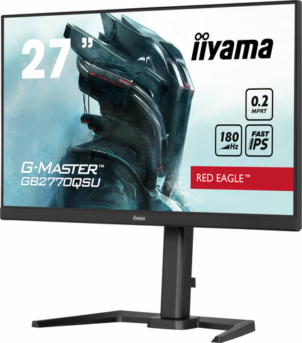 iiyama G-MASTER Fast IPS GB2770QSU-B6, (27"),  WQHD, LCD Gaming Monitor