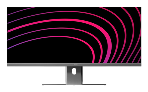 ALOGIC Edge 34-inch UltraWide Quad HD monitor with 3440 x 1440 resolution in grey
