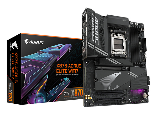 Gigabyte X870 AORUS ELITE WIFI7 ATX AM5 Motherboard