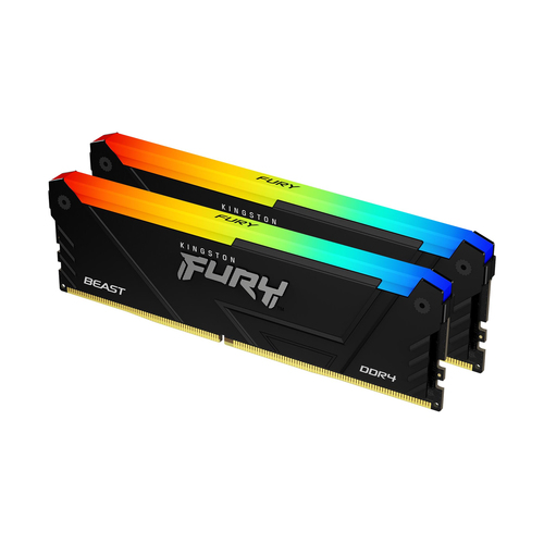 Kingston FURY Beast, 2 x 8 GB 16GB 3600MT/s DDR4 DIMM RAM for PC/Server