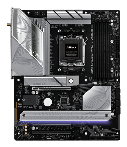 ASRock B850 LiveMixer WiFi ATX AM5 Motherboard