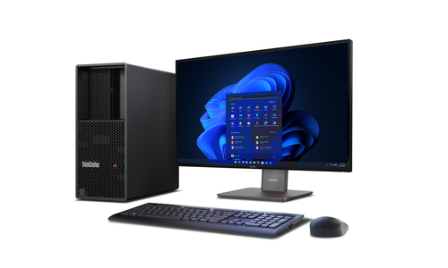 Lenovo ThinkStation P3 Tower with Intel integrated graphics for professional workflows