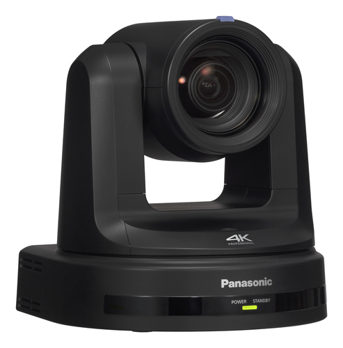 Panasonic AW-UE20 PTZ camera with PoE setup for conference room installations