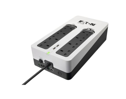 Eaton 3S850B 850VA standby UPS tower front view