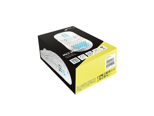 CHERRY XTRFY M42 RGB , Ambidextrous, Optical, RF Wireless + USB/C Mouse