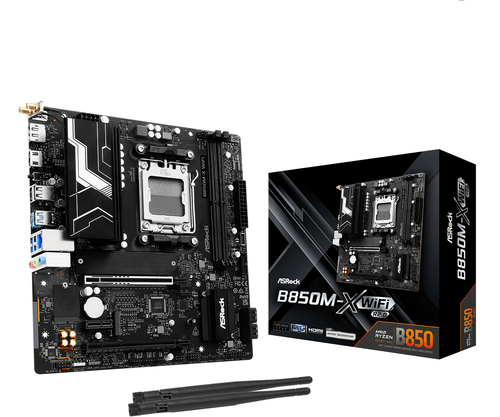 ASRock B850M-X WiFi R2.0 Micro ATX AM5 Motherboard