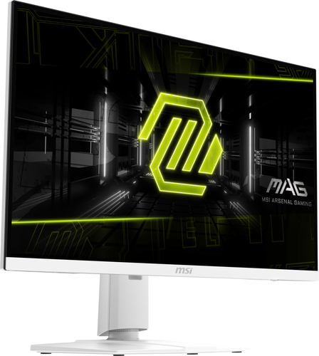 MSI MAG 274URFW monitor with pivot and height adjustable ergonomic stand