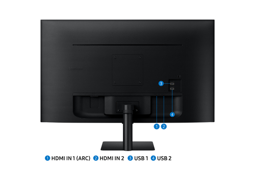 Samsung 27" M50D FHD Smart Monitor 1920 x 1080 pixels Black