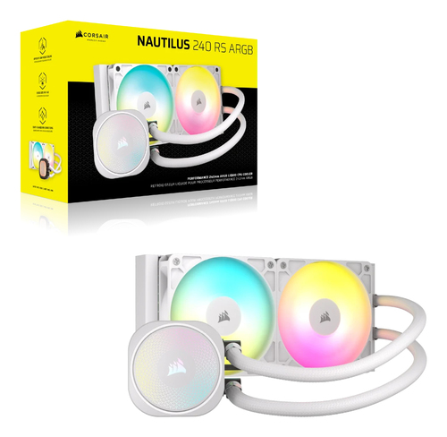 Corsair Nautilus 240 RS ARGB Liquid, All-in-one liquid cooler
