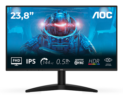 AOC (24B36X), 60.5 cm (23.8"), 1920 x 1080 pixels, Full HD, LED Monitor