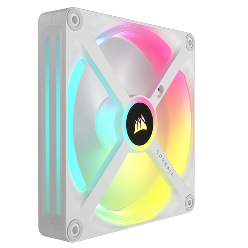 Corsair iCUE LINK QX140 RGB 140mm PWM White High Performance Cooling Fan Pro RGB