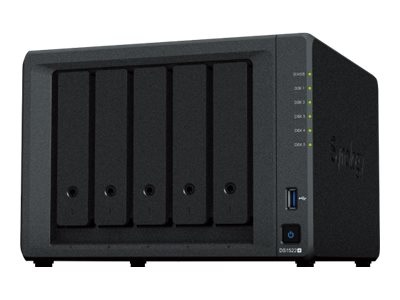 Synology DiskStation DS1522+, NAS Tower AMD Embedded R-Series SoC R1600 8 GB DDR4