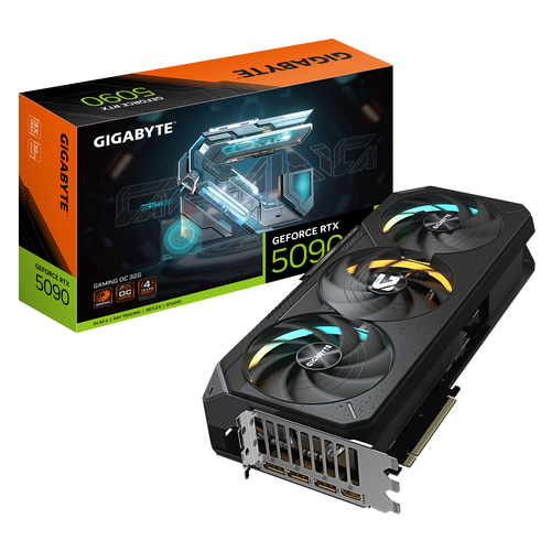 GIGABYTE GeForce RTX 5090, 32GB GDDR7, 512bit, PCI-E 5.0 Graphics Card
