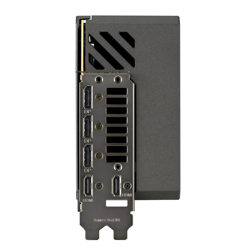 ASUS ROG Astral graphics card connected to multi-display setup