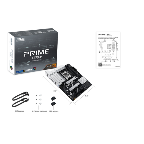 Asus PRIME X870-P ATX AM5 Motherboard