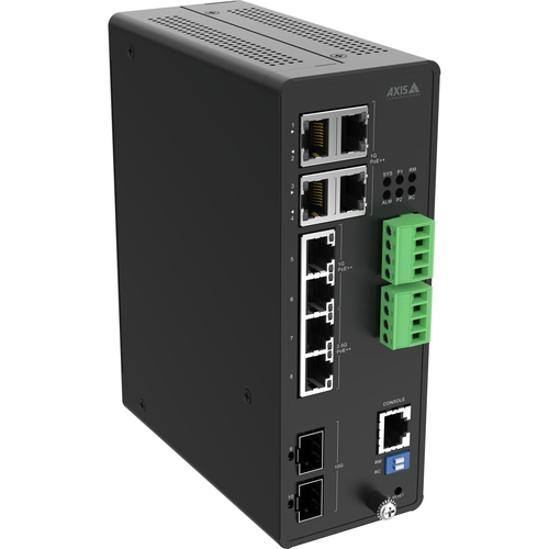 Axis (02621-001), 10G Ethernet (100/1000/10000), PoE, Managed Switch
