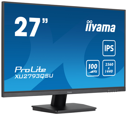 iiyama ProLite, 68.6 cm (27"), 2560 x 1440 pixels, LED, QHD IPS Monitor
