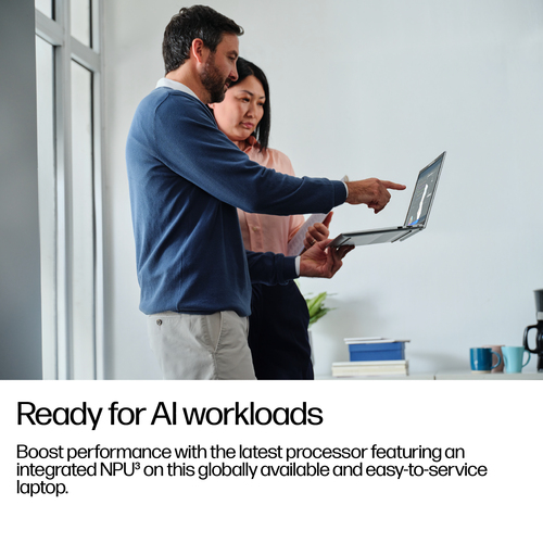 HP EliteBook 6 G1i 14 inch Notebook AI PC, 512 GB, SSD, Windows 11 Pro