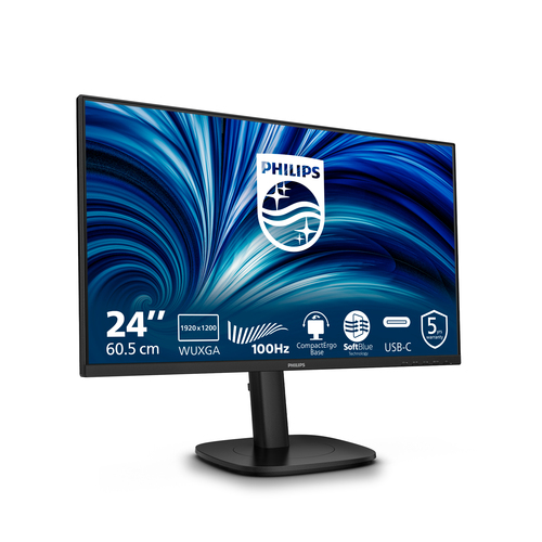 Philips 3000 series 24B2N3200D/00, (24.1") 1920 x 1200 pixels, WUXGA LCD Monitor