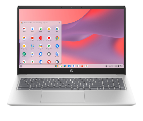 HP Chromebook Intel® N 15.6" 1366 x 768 pixels Silver