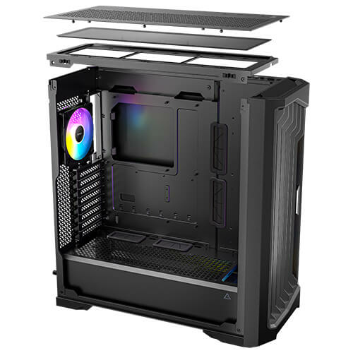 Antec Performance 1 FT ARGB, Glass, Plastic, Steel, Full Tower Case