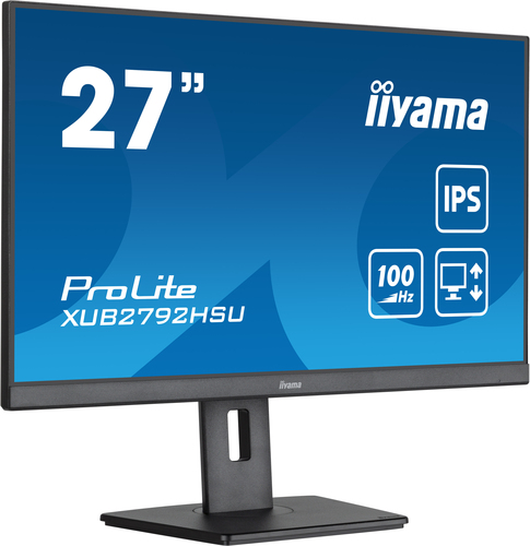 iiyama 27” IPS, 1920 x 1080 pixels, Full HD, LED Monitor