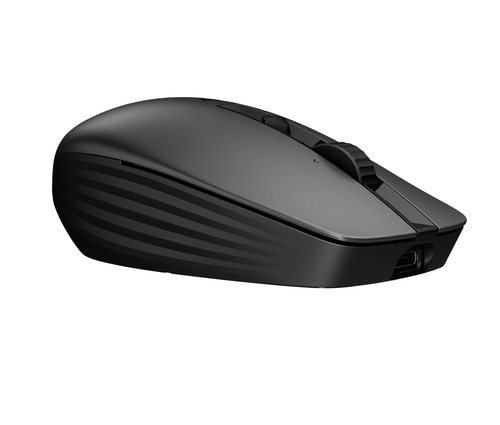 HP 715 Rechargeable Multi-Device Mouse, Ambidextrous, RF Wireless 3000 DPI