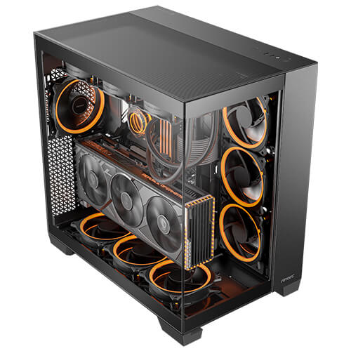 Antec C8, ATX, ITX, micro ATX, Glass, Plastic, Steel, Gaming, Full Tower Case