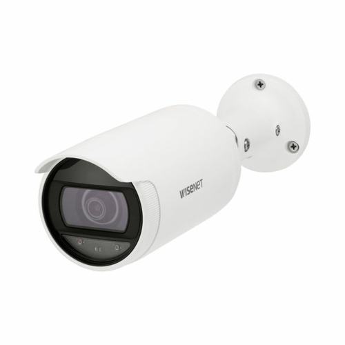 Hanwha AN-OL6012R indoor/outdoor IP security camera with 2 MP HD video, 120 dB dynamic range, PoE, and night vision